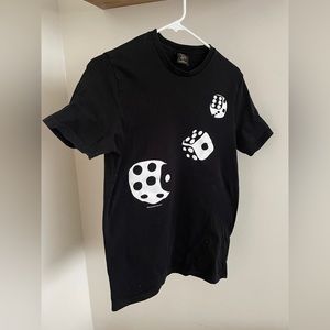 Octobers Very Own Ovo "456" Dice Tshirt Black (Small)